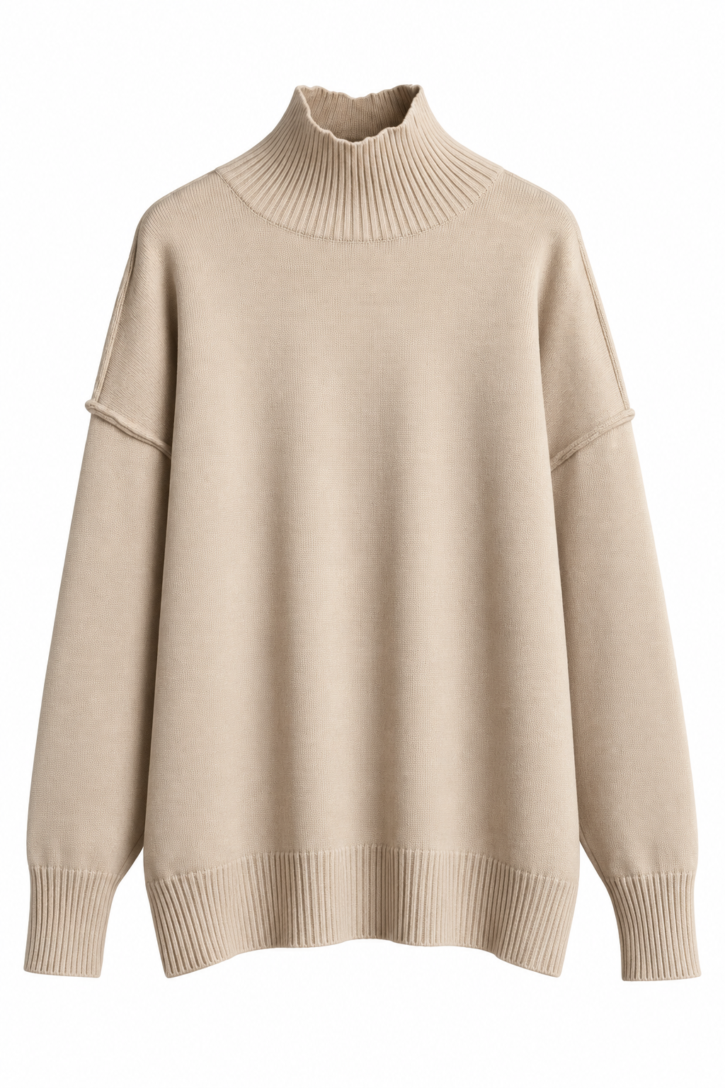 Turtleneck Knit Sweater