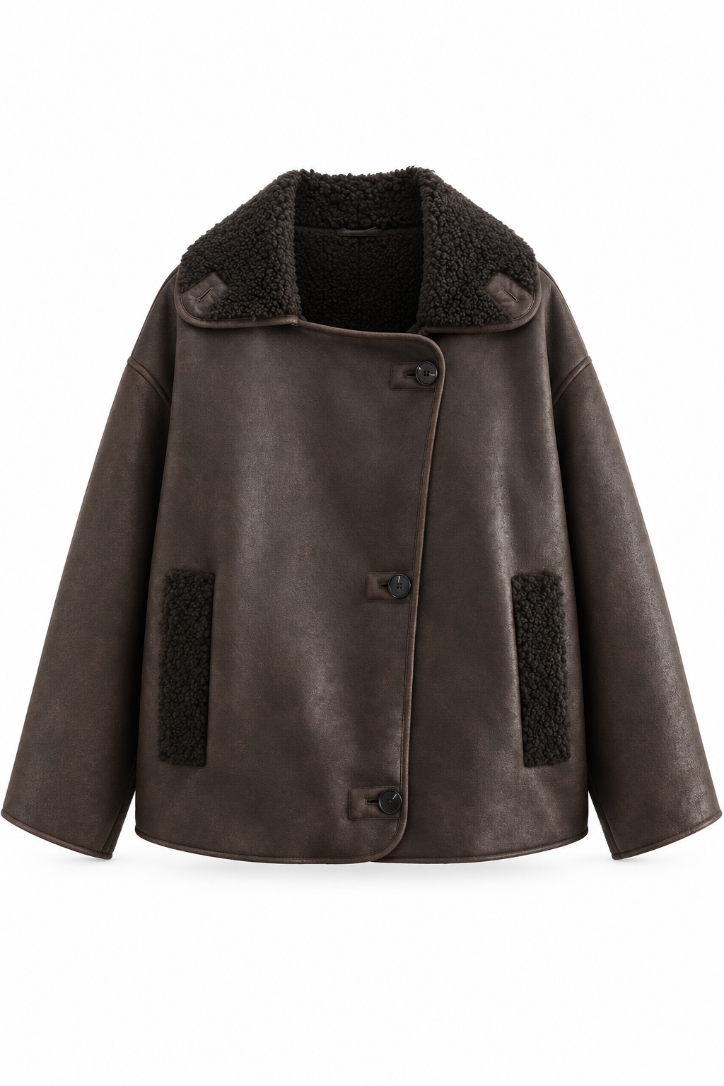 Faux Leather Jacket