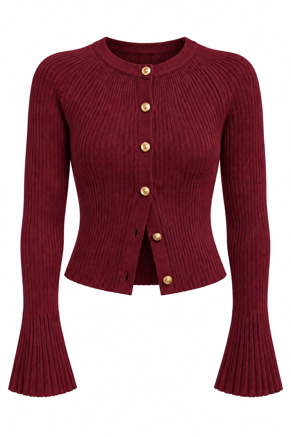 Knitted Button Cardigan